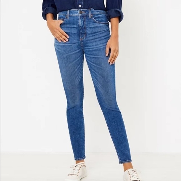 Ann Taylor Loft Crop Jeans - Picture 1 of 5